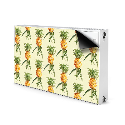 Copertura magnetica per termosifone Pattern di ananas