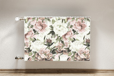 Copertura per termosifone Bouquet vintage di rose