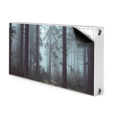 Cover per termosifone Foresta nebbiosa