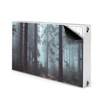 Cover per termosifone Foresta nebbiosa