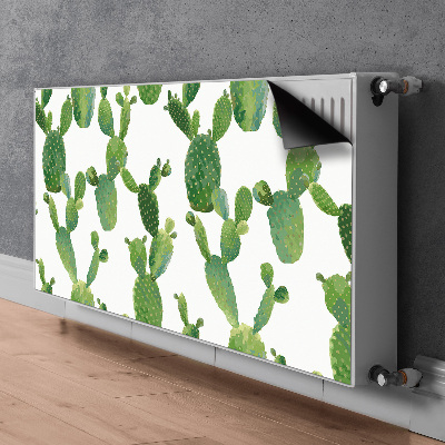 Adesivo magnetico per radiatore Cactus dipinti