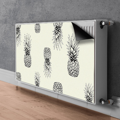 Rivestimento per radiatore Ananas di plastica