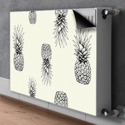 Rivestimento per radiatore Ananas di plastica