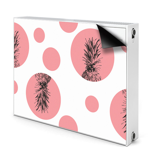 Cover per termosifone Ananas rosa