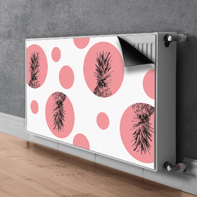 Cover per termosifone Ananas rosa