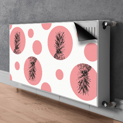 Cover per termosifone Ananas rosa