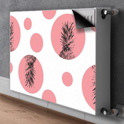 Cover per termosifone Ananas rosa