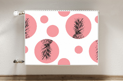 Cover per termosifone Ananas rosa