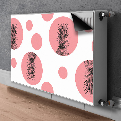 Cover per termosifone Ananas rosa