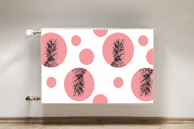 Cover per termosifone Ananas rosa