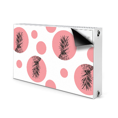 Cover per termosifone Ananas rosa