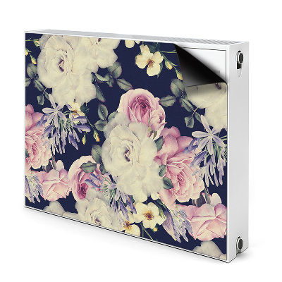 Cover per termosifone Fiori barocchi