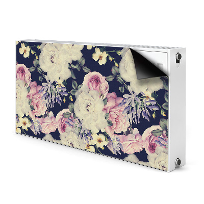 Cover per termosifone Fiori barocchi