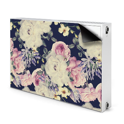 Cover per termosifone Fiori barocchi