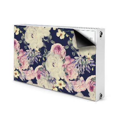 Cover per termosifone Fiori barocchi