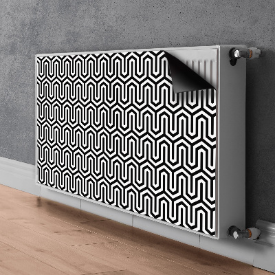 Copertura magnetica per radiatore Pattern geometrico