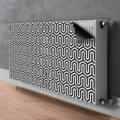 Copertura magnetica per radiatore Pattern geometrico