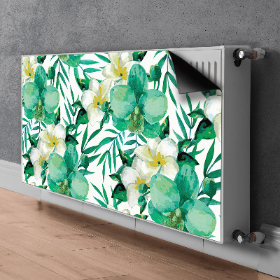 Cover magnetica per radiatore Fiori pastello