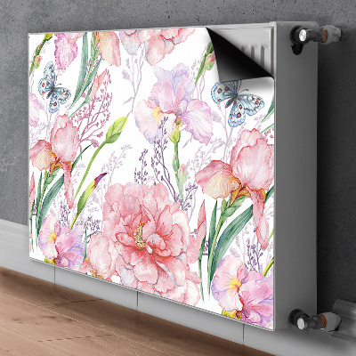 Copertura per termosifone Fiori Peonies