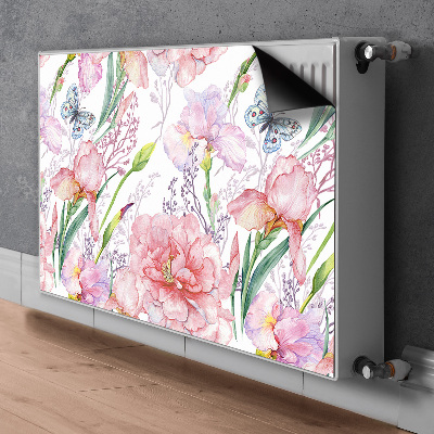 Copertura per termosifone Fiori Peonies