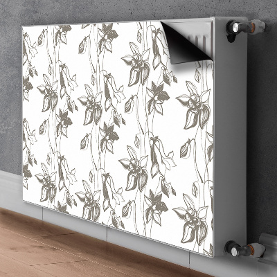 Cover magnetica per radiatore Disegno floreale