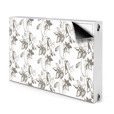 Cover magnetica per radiatore Disegno floreale