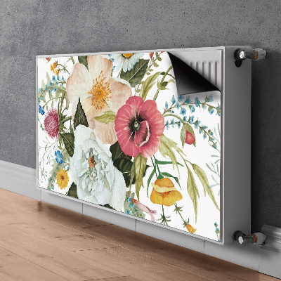 Cover per termosifone Bouquet di campo