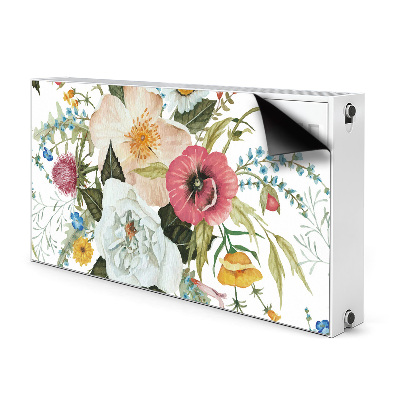 Cover per termosifone Bouquet di campo