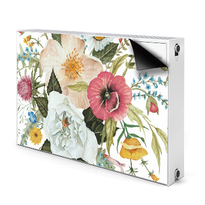 Cover per termosifone Bouquet di campo