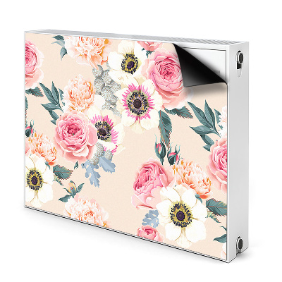 Cover per termosifone Fiori pastello