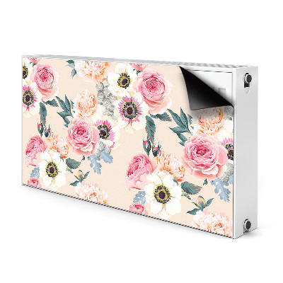 Cover per termosifone Fiori pastello