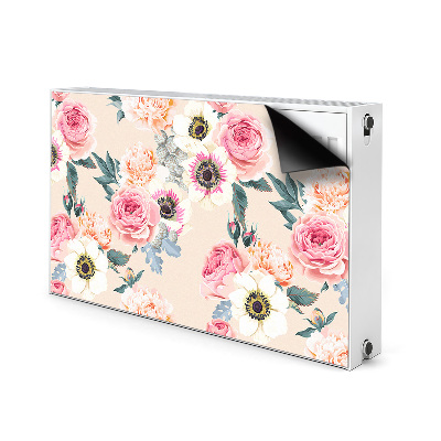 Cover per termosifone Fiori pastello