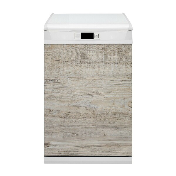 Copertura magnetica per lavastoviglie Old Wood