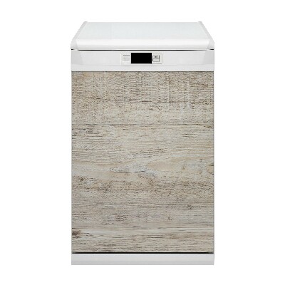 Copertura magnetica per lavastoviglie Old Wood