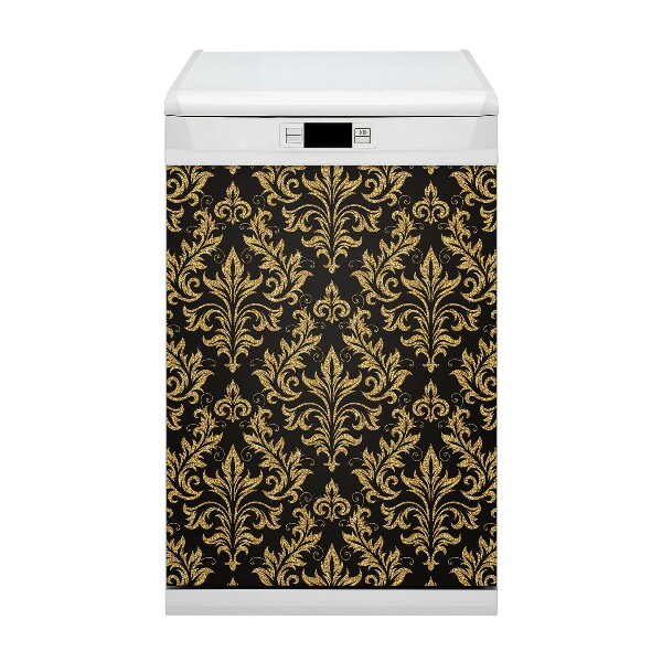 Copertura magnetica per porta della lavastoviglie Ornamento dorato