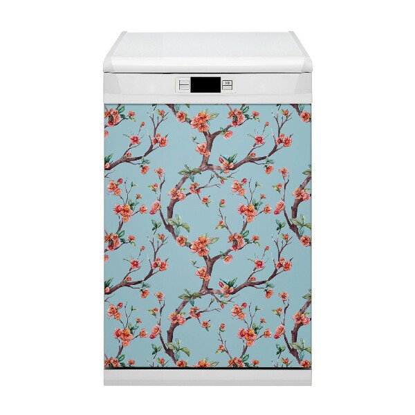Copertura magnetica per lavastoviglie Un albero in fiore
