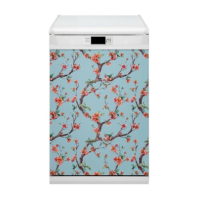 Copertura magnetica per lavastoviglie Un albero in fiore