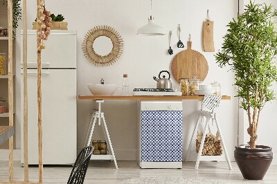 Coperchio magnetico decorativo per lavastoviglie Modello di scale di pesce