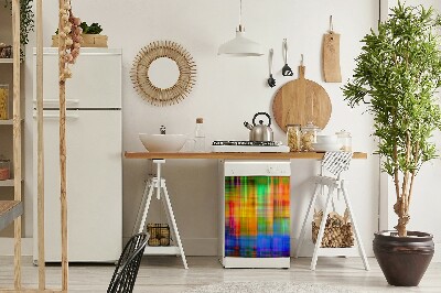 Pannello magnetico per lavastoviglie Griglia colorata