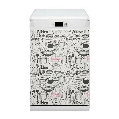 Copertura magnetica per porta della lavastoviglie Motivi da cucina