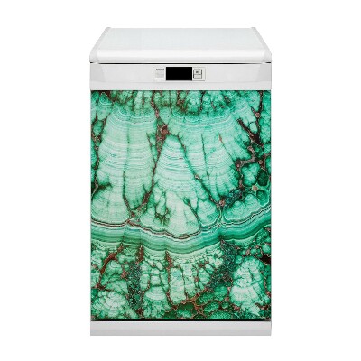 Copertura magnetica per porta della lavastoviglie Turchese in marmo