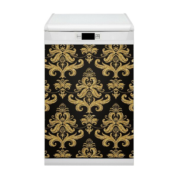 Copertura magnetica per porta della lavastoviglie Ornamento dorato