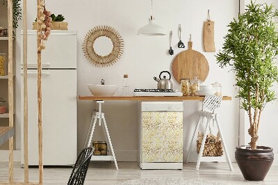 Coperchio magnetico decorativo per lavastoviglie Ornamento dorato