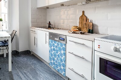 Coperchio magnetico decorativo per lavastoviglie Pattern giapponese