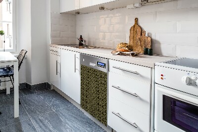 Pannello magnetico per lavastoviglie Stile art deco
