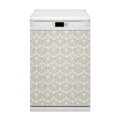 Coperchio magnetico decorativo per lavastoviglie Pattern floreale