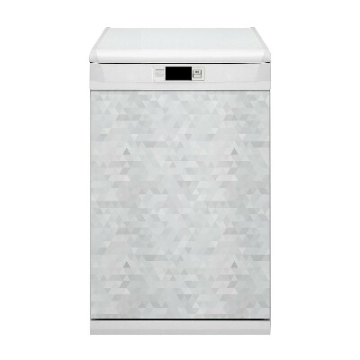 Copertura magnetica per porta della lavastoviglie Triangoli leggeri