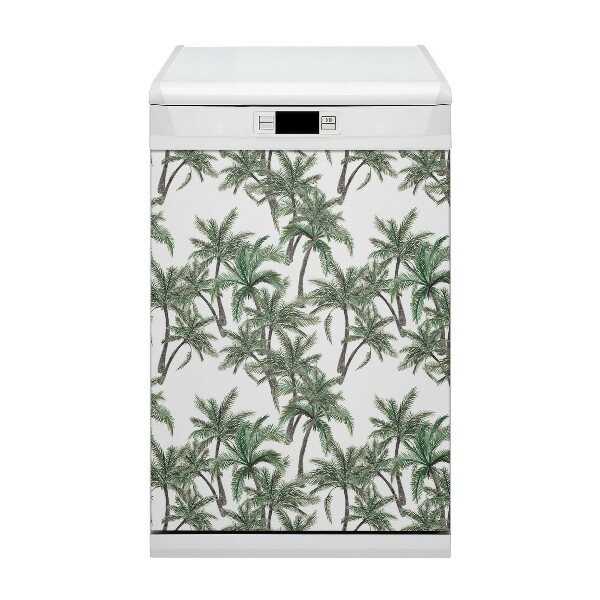 Pannello magnetico per lavastoviglie Tropici e palme