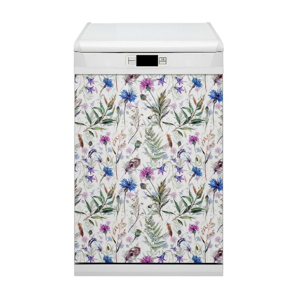 Copertura magnetica per lavastoviglie Fiori di campo