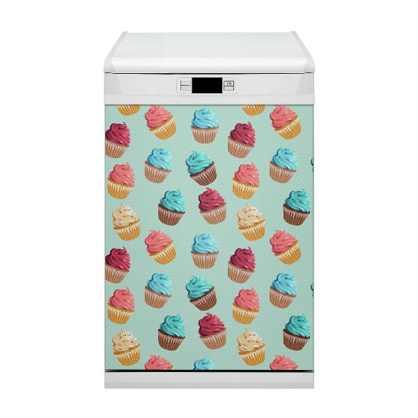 Copertura magnetica per lavastoviglie Cupcake di muffin